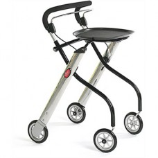 Let's Go Indoor Rollator Aluminium/Zwart